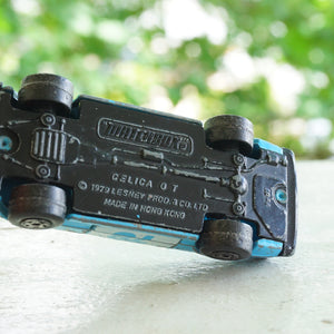 高評価なギフト GT Celica Blue Light MATCHBOX Vintage 1979 #78. Open Doors マッチボックス