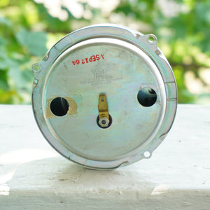 1964 Vintage WESTCLOX Chevy Impala In-Dash Clock. Stamped: A SEP 17 64. Made in U.S.A.