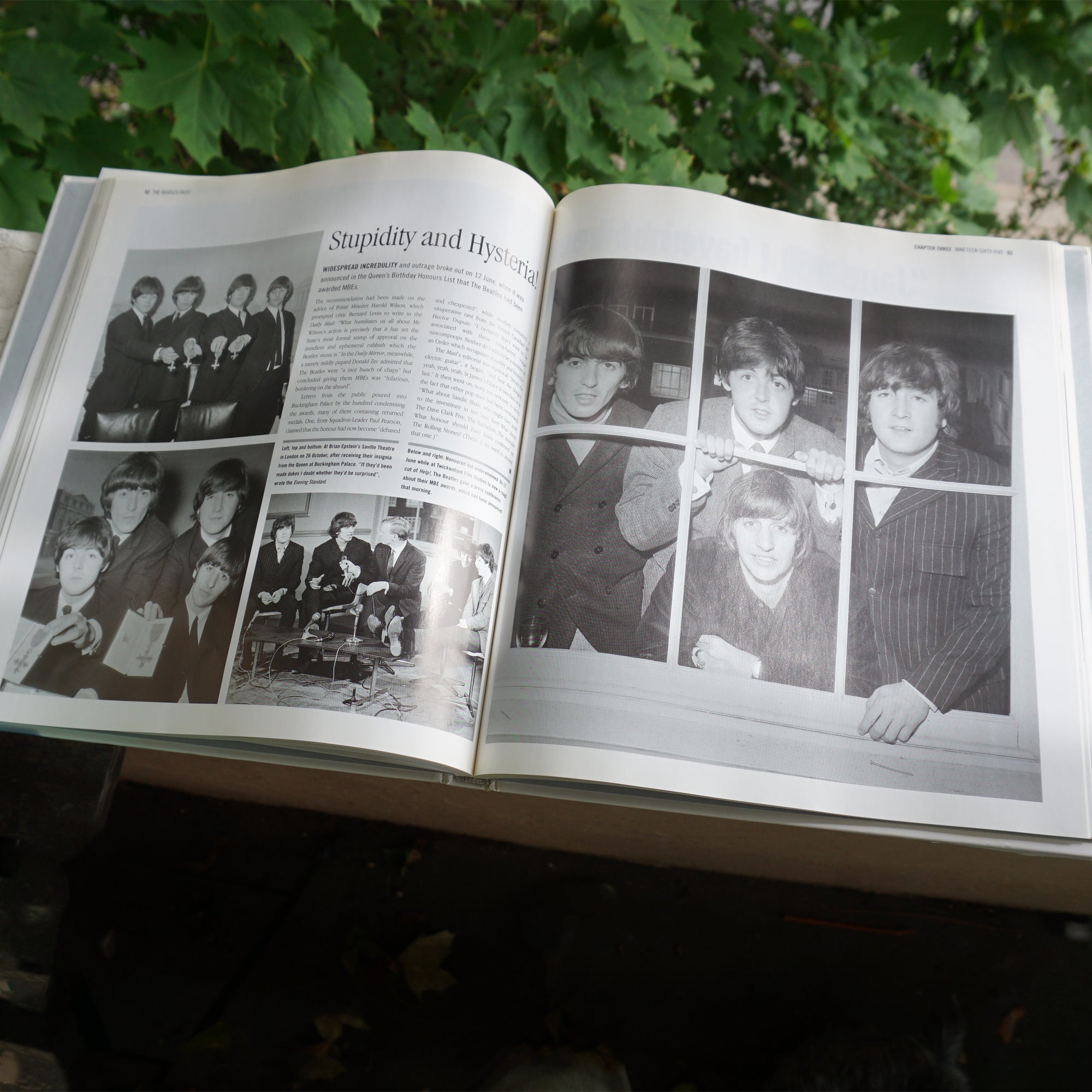 1998 Vintage BRAMLEY PUBLISHER The Beatles Files Book by Andy Davis. Printed in Italy.