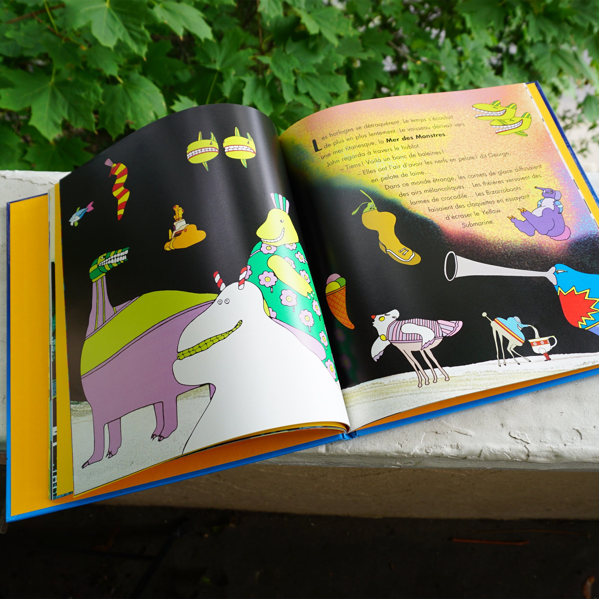2004 DRAGOND'OR The Beatles Yellow Submarine Book by Paul McCartney in the French Language