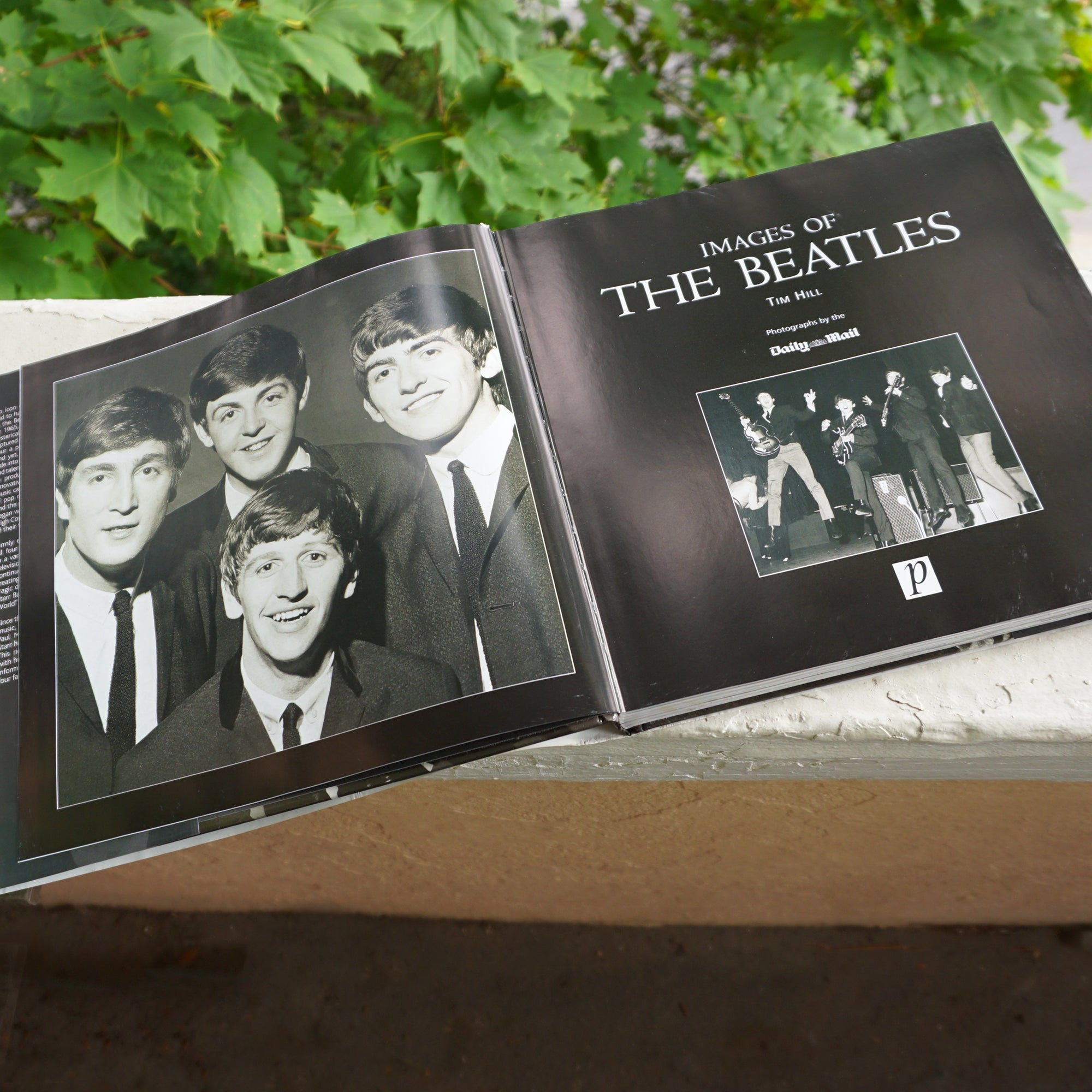 2008 PARRAGON Images of the Beatles Hardcover Book by Tim Hill