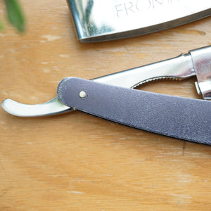 Vintage Metal Barber Hair Tools Set. FROMM Shaver and WECK Hair Shaper. Includes Original Razors.