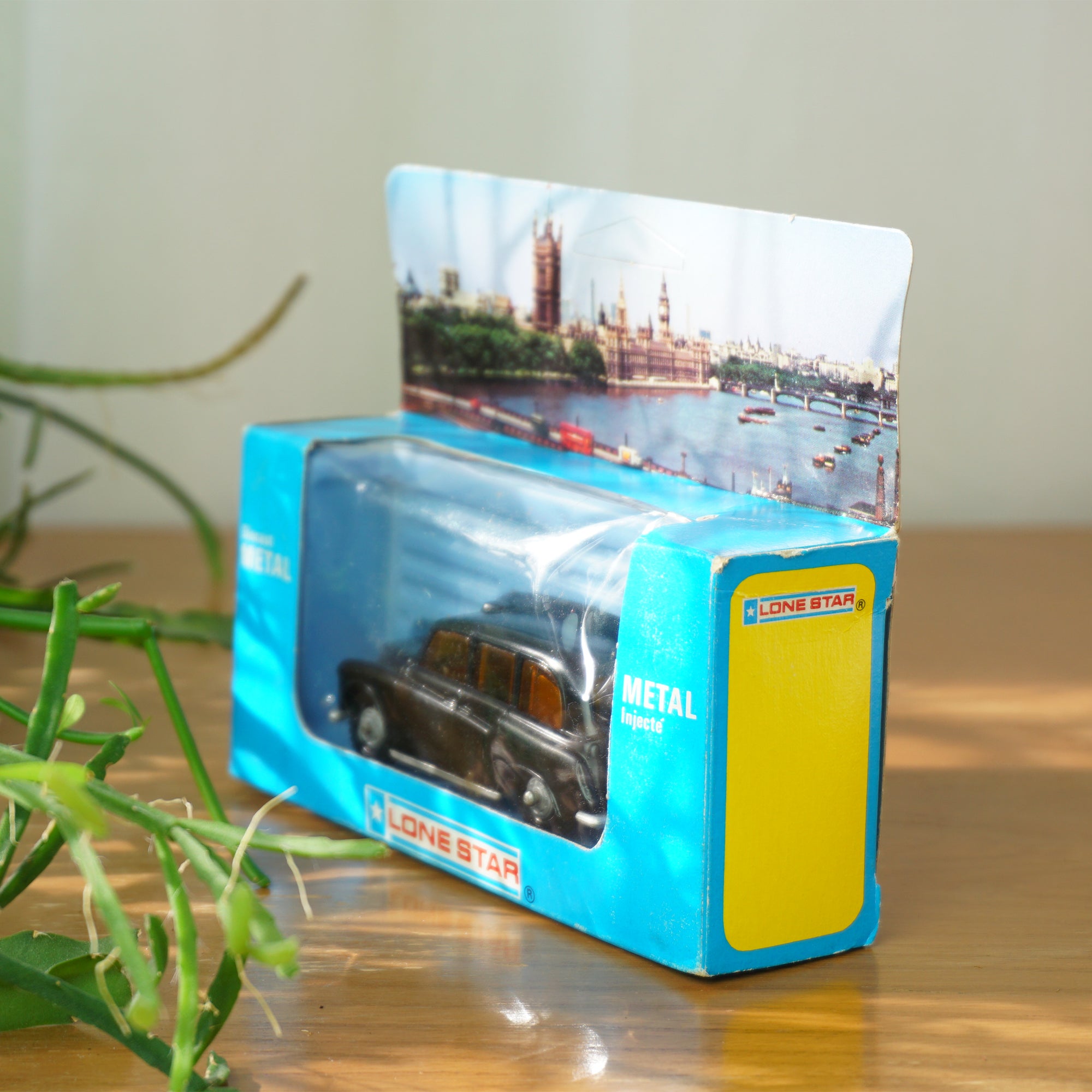 1980 Vintage Diecast LONE STAR London Taxi in Box. Model 1247. Made in England.