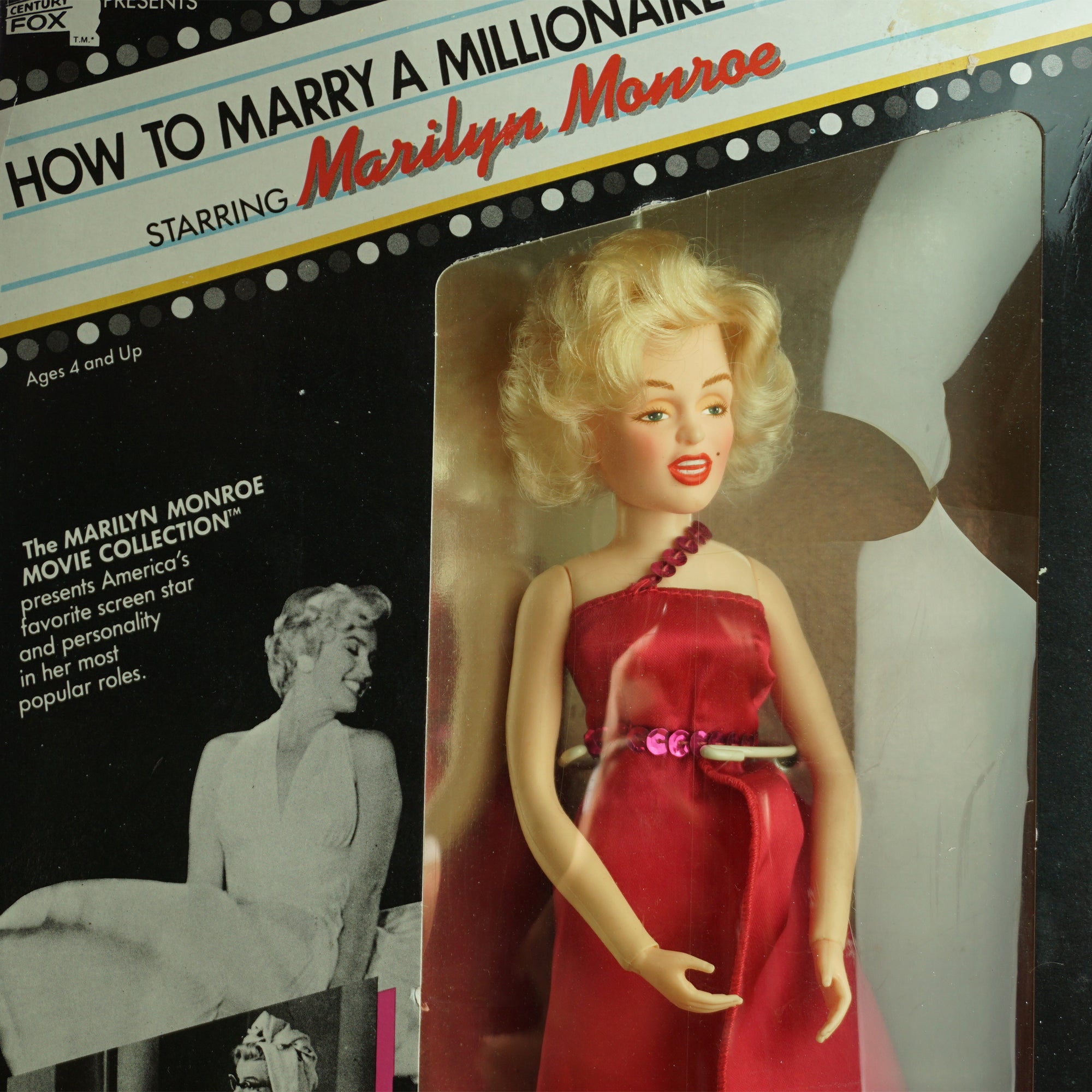 1982 Vintage "How to Marry a Millionaire" MARILYN MONROE 11.5" Fashion Doll. TRISTAR No.5014