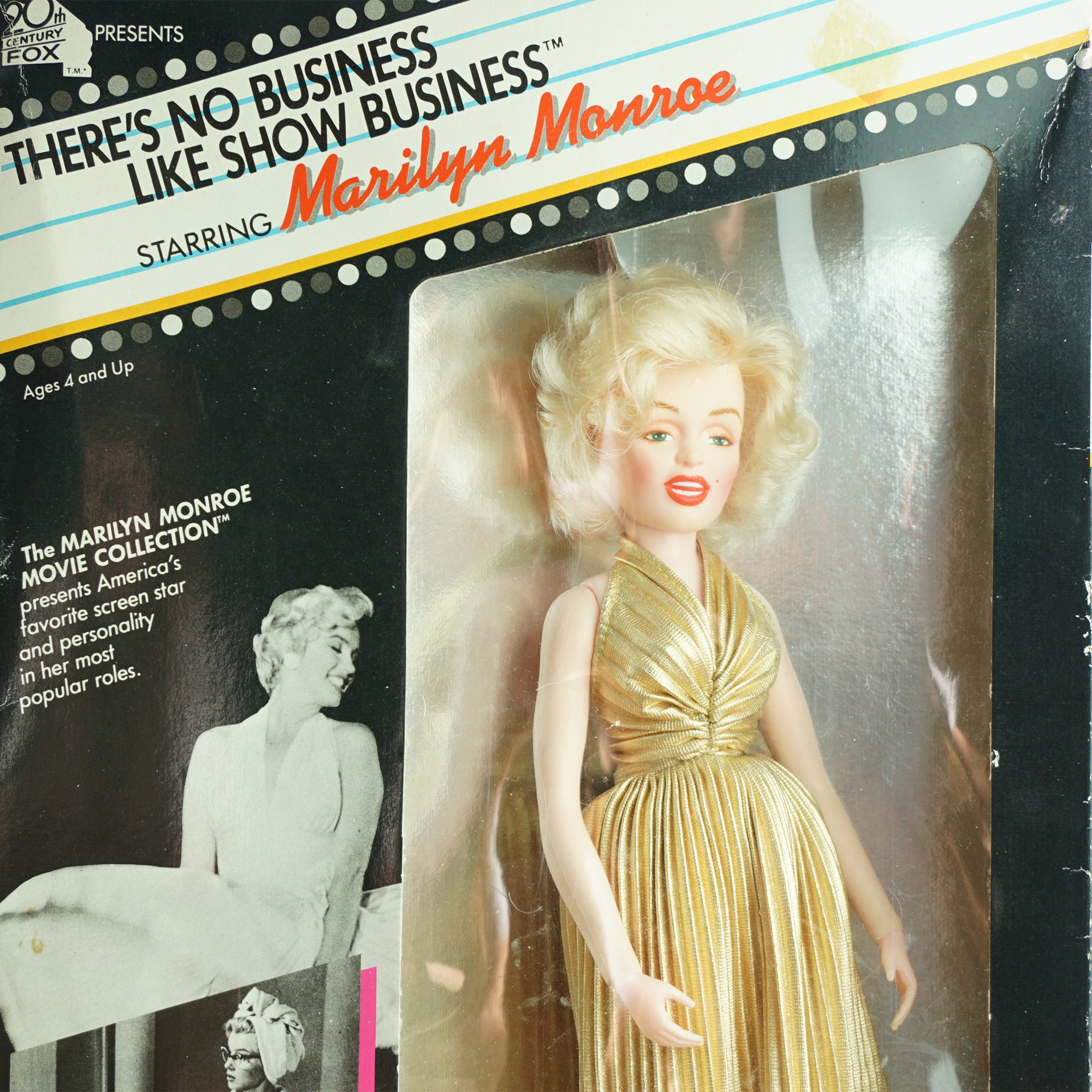 1982 Vintage "There's No Business Like Show Business" MARILYN MONROE 11.5" Fashion Doll. TRISTAR No.5015