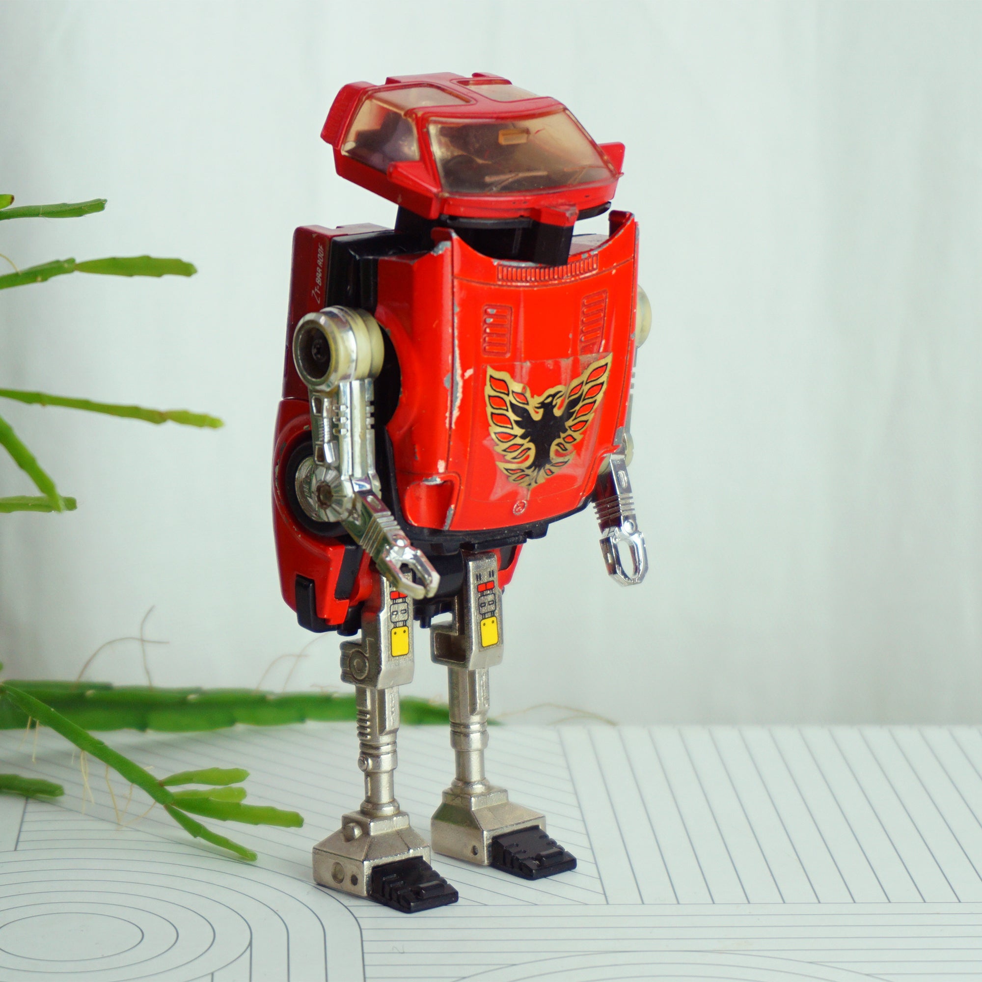 1983 Vintage POPY Fairlady 280Z Red Transformer Robot Action