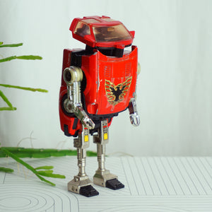 1983 Vintage POPY Fairlady 280Z Red Transformer Robot Action Figure Toy. Made in Japan.