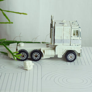 White outlet truck transformer