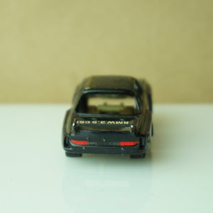 Vintage TYCO BMW 3.5 CSI #25 Stripes Black and Gold Slot Car. Made in Hong Kong.