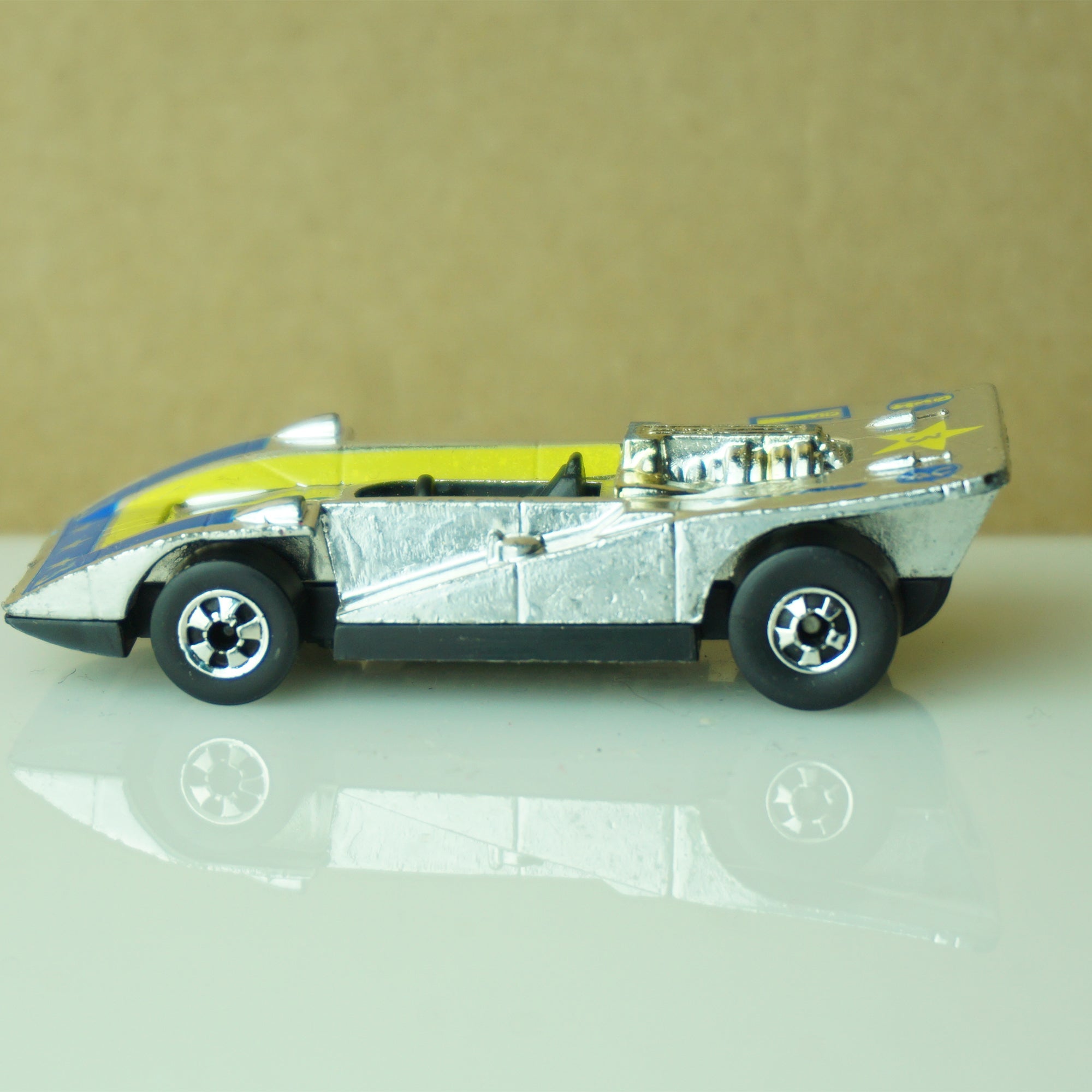 1973 Vintage Diecast HOT WHEELS Steam Roller Super Chromes
