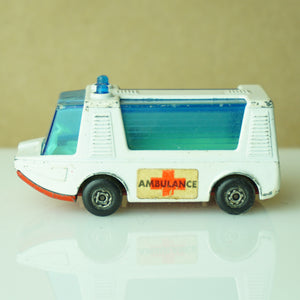 1971 Vintage Diecast MATCHBOX Superfast MB 64 Stretcha Fetcha Ambulance. Made in England by Lesney.