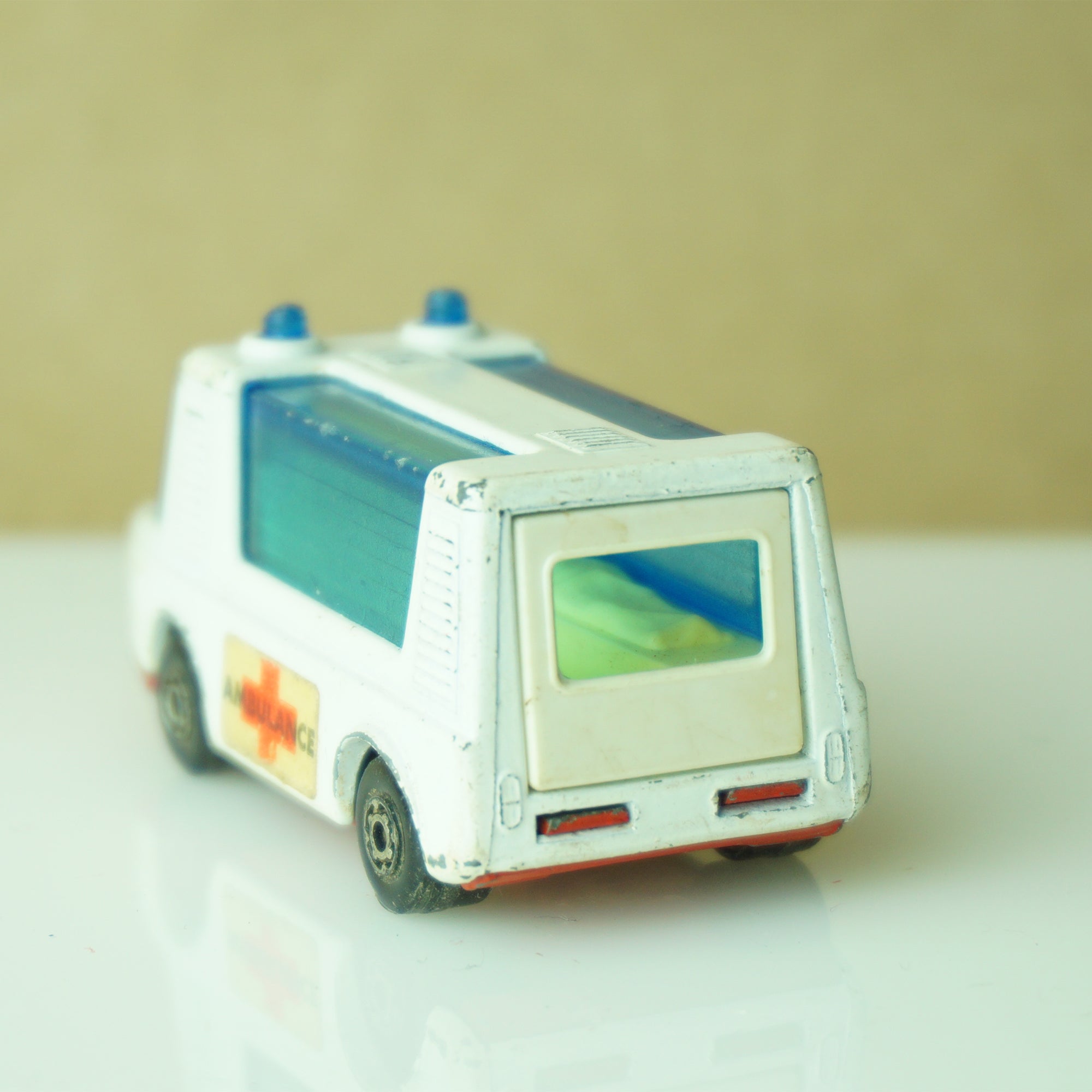 1971 Vintage Diecast MATCHBOX Superfast MB 64 Stretcha Fetcha Ambulance. Made in England by Lesney.