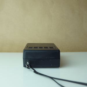 Vintage WESTMINSTER Solid State AM Black Pocket Transistor Radio with Strap