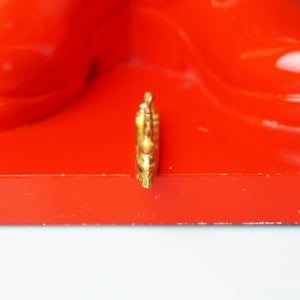 1980s Vintage Gold Toned Ship Pendant