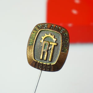 1986 Vintage Women's American ORT: Jewish Support Group Brooch, Lapel, Hat Pin