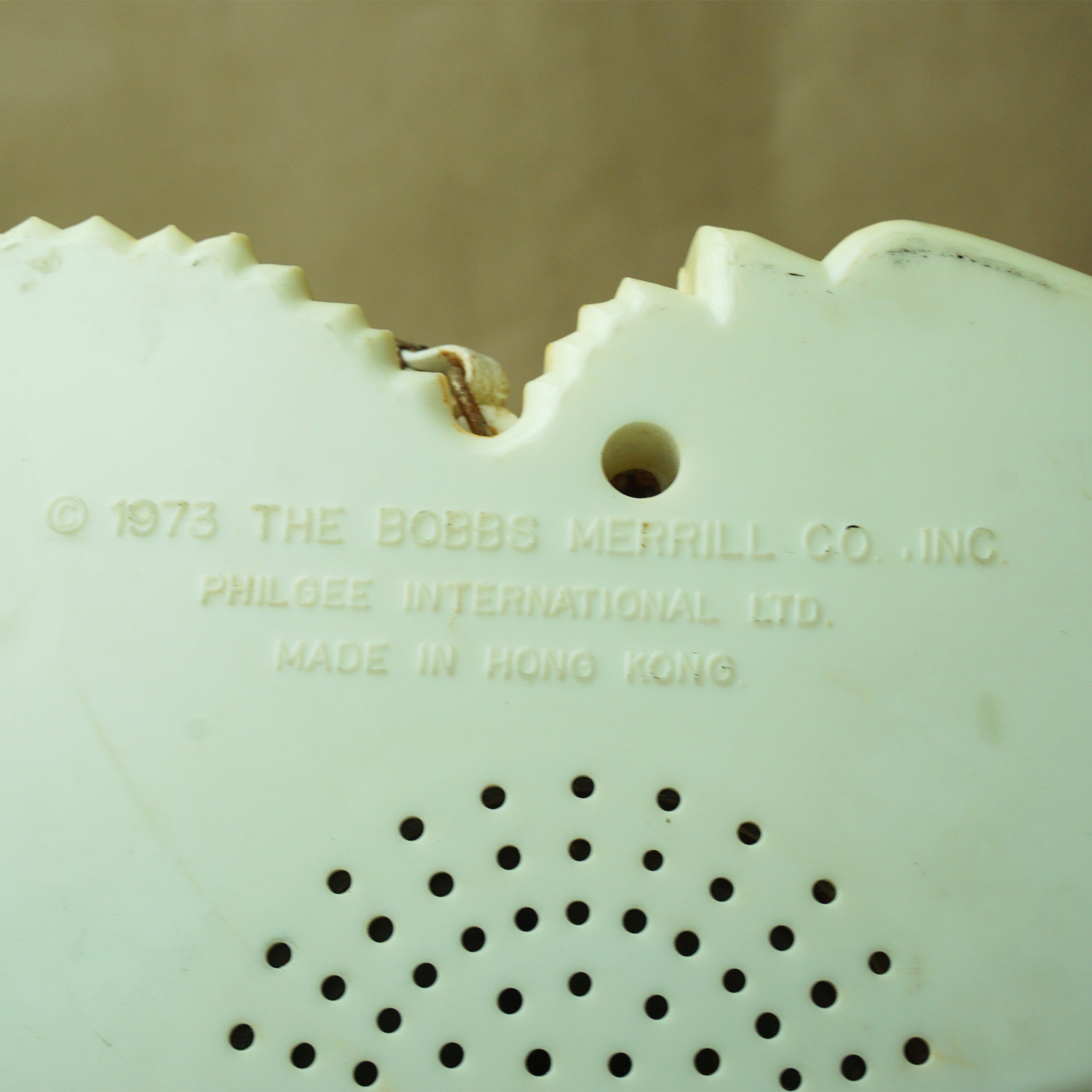 1973 Vintage BOBBS MERRILL Raggedy Ann & Andy "I Love You" AM Radio