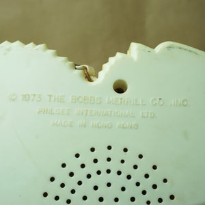 1973 Vintage BOBBS MERRILL Raggedy Ann & Andy "I Love You" AM Radio