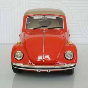 2001 Vintage Diecast REVELL Metal VW 1302 LS Kafer Cabrio Toy Car. 1:18