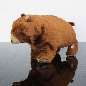 1950s Vintage MODERN TOYS Wind-up Walking Lovely Bear. Made in Japan.