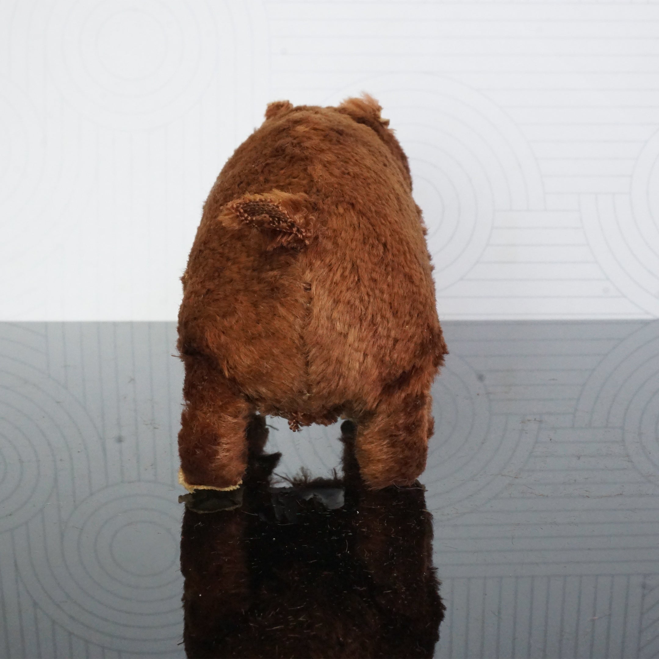 1950s Vintage MODERN TOYS Wind-up Walking Lovely Bear. Made in Japan.