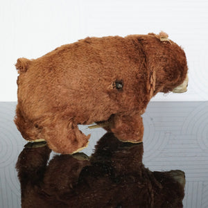 1950s Vintage MODERN TOYS Wind-up Walking Lovely Bear. Made in Japan.