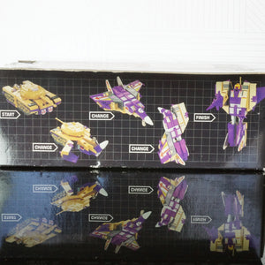 1985 Vintage HASBRO TAKARA Transformer G1 Triple Changers Blitzwing Decepticon