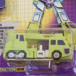 1984 Vintage HASBRO TAKARA Transformer G1 Devastator Constructicon: Hook