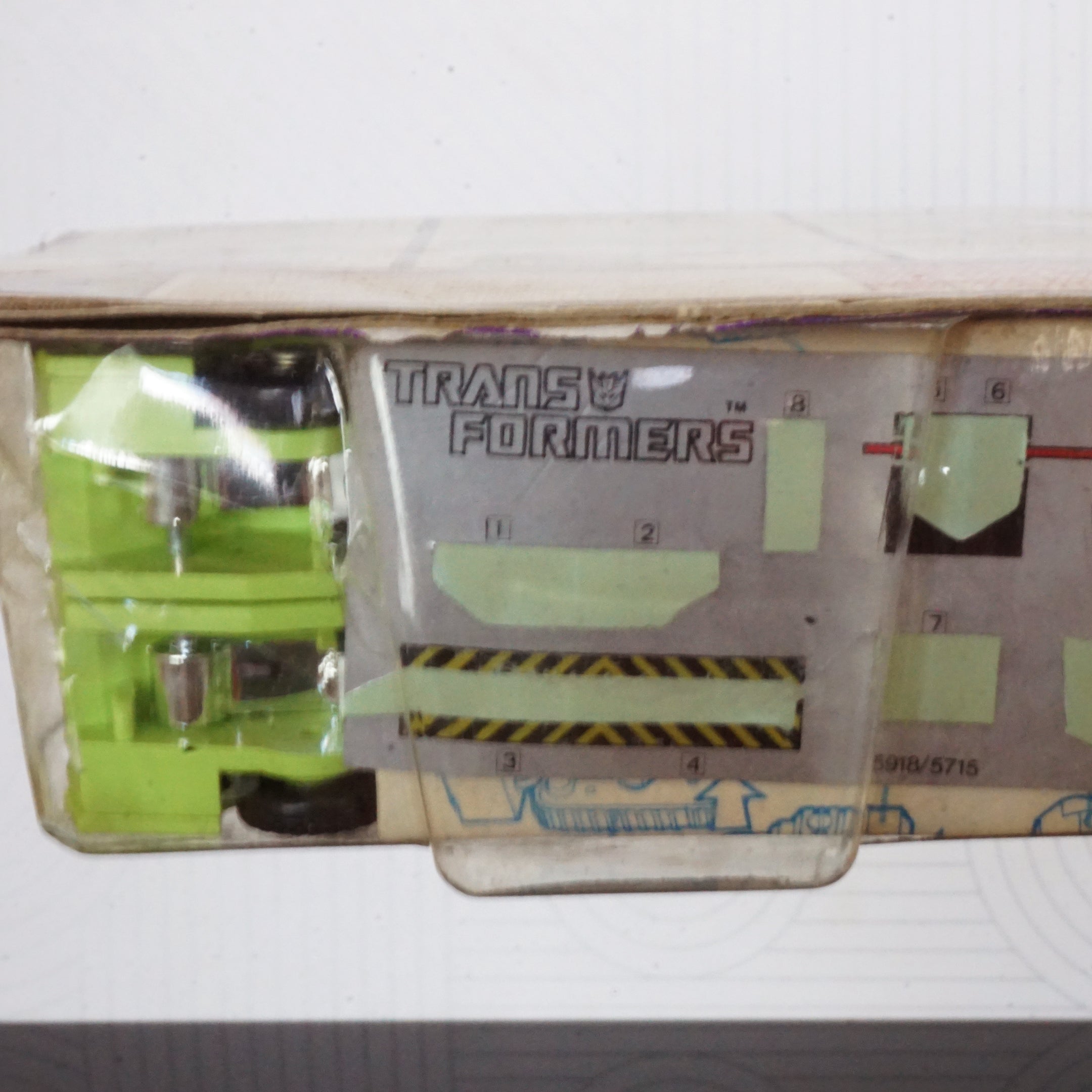 1984 Vintage HASBRO TAKARA Transformer G1 Devastator Constructicon: Hook