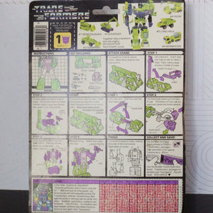 1984 Vintage HASBRO TAKARA Transformer G1 Devastator Constructicon: Hook