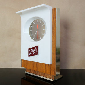 MCM Vintage UNDERWRITERS LABORATORIES Schlitz Beer Light-Up Bar Clock