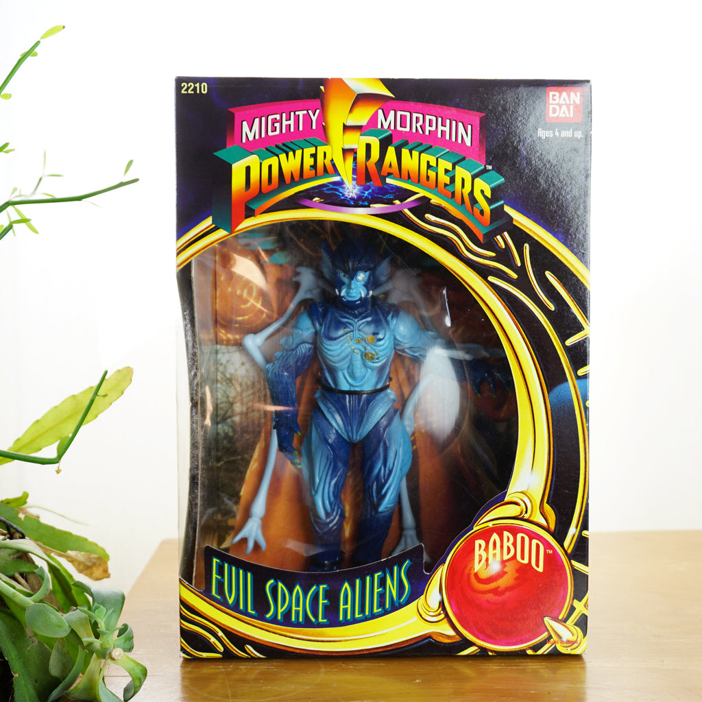 1993 Vintage BANDAI Morphin Power Rangers Evil Space Aliens BABOO #2210