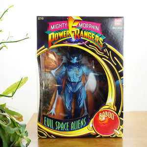 1993 Vintage BANDAI Morphin Power Rangers Evil Space Aliens BABOO #2210