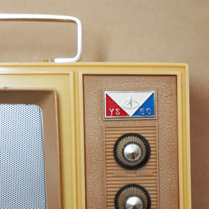 1960s Vintage Classic YS-60 TV Custom Built AM All Transistor Radio. Japan.