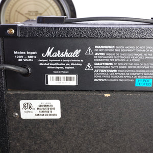 MARSHALL MG10G 10W 1x6.5 40 Watt Guitar Combo Amplifier for Electric Instruments