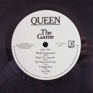 1980 Vintage E Elektra Records QUEEN "The Game" Vinyl LP Record. 5E-513A SP