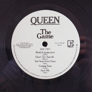 1980 Vintage E Elektra Records QUEEN "The Game" Vinyl LP Record. 5E-513A SP