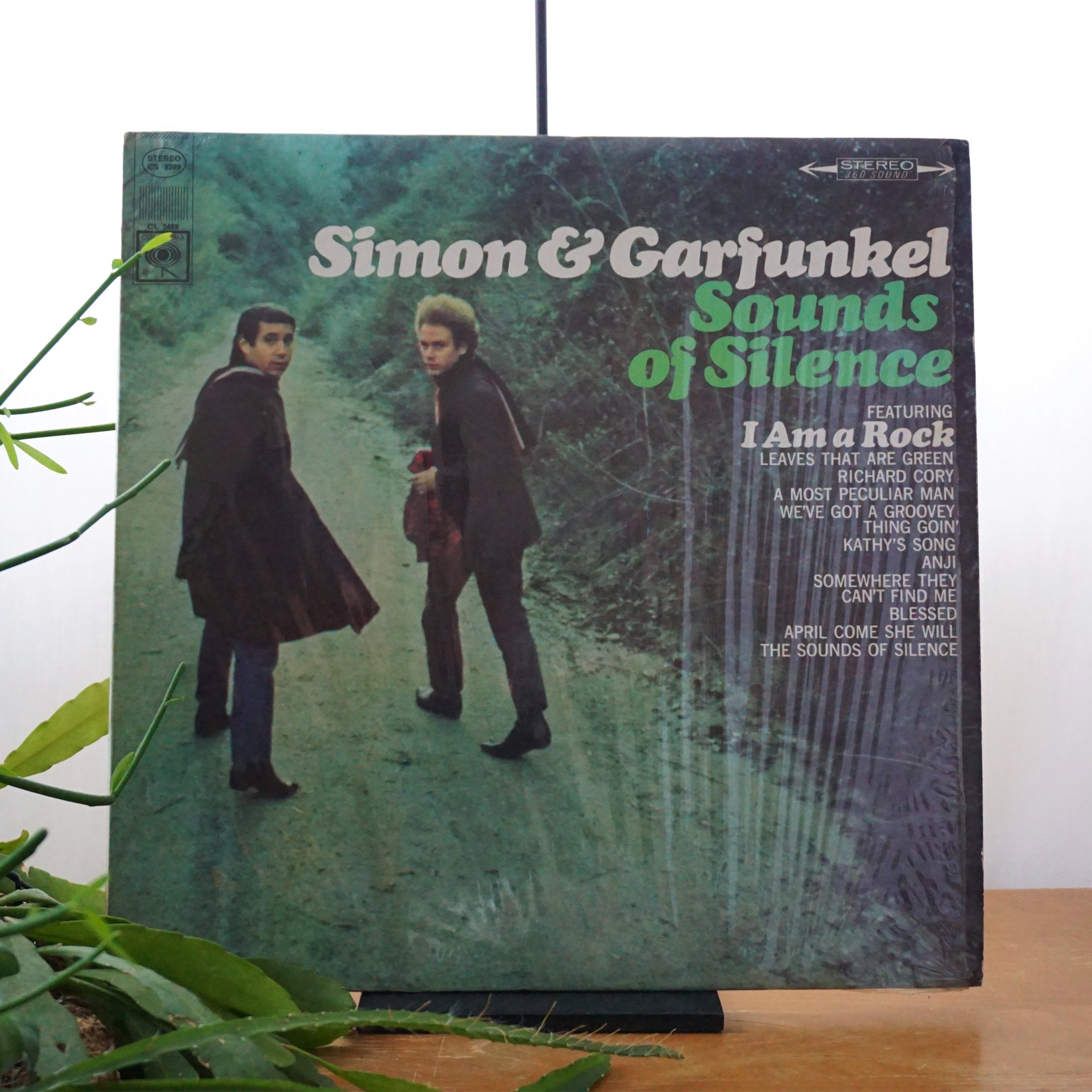 1965 Columbia Simon and Garfunkel—"Sounds of Silence" Vinyl Record LP. CS 9269