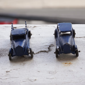 1932 2x Antique TOOTSIETOY #101 Buick Coupe Toy Car + #109 Ford Stake Truck TT