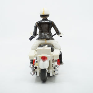 Vintage 1990s Battery Operated Police Cycle