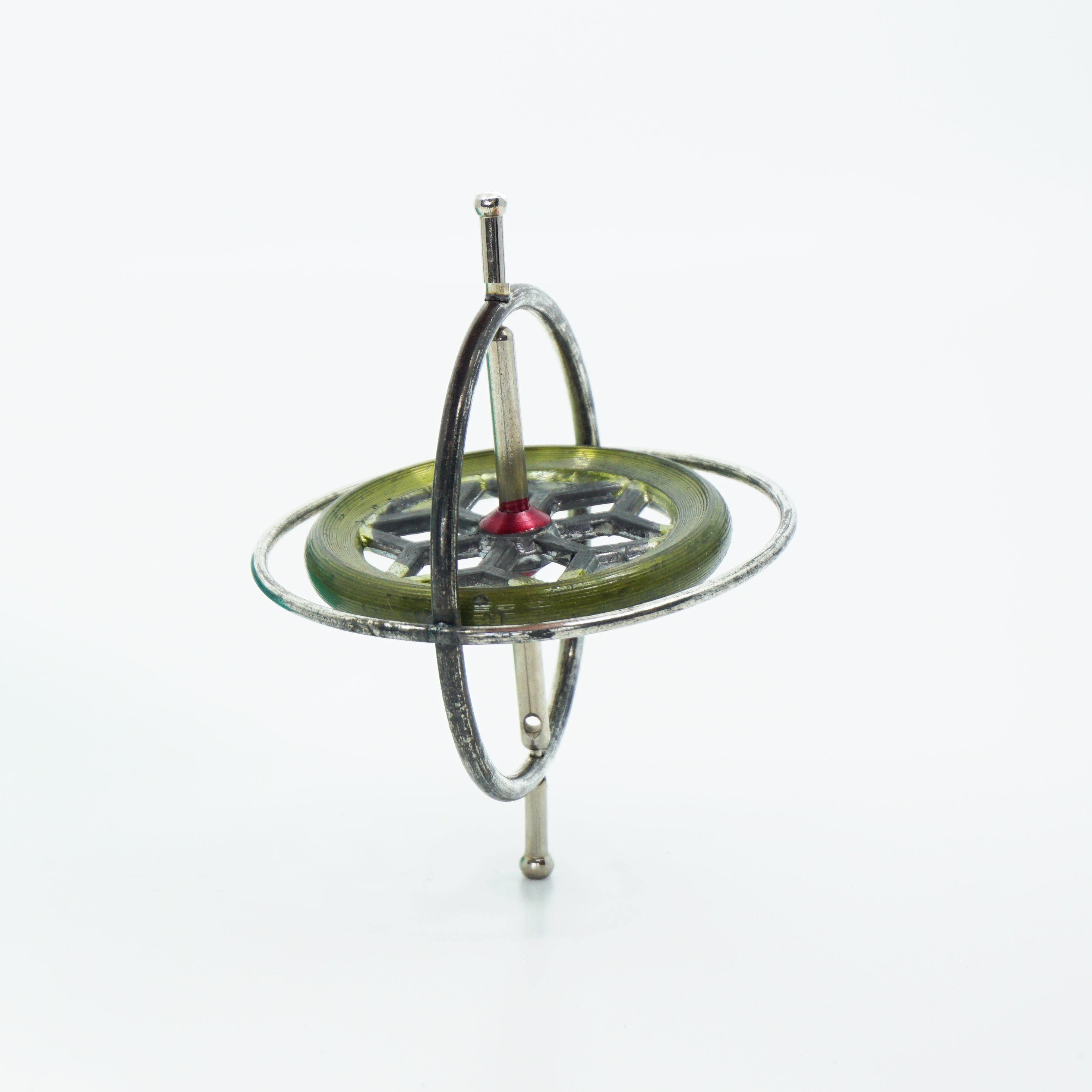 Vintage Gyroscope Spinning Balancing Toy. Original Box and Instructions.