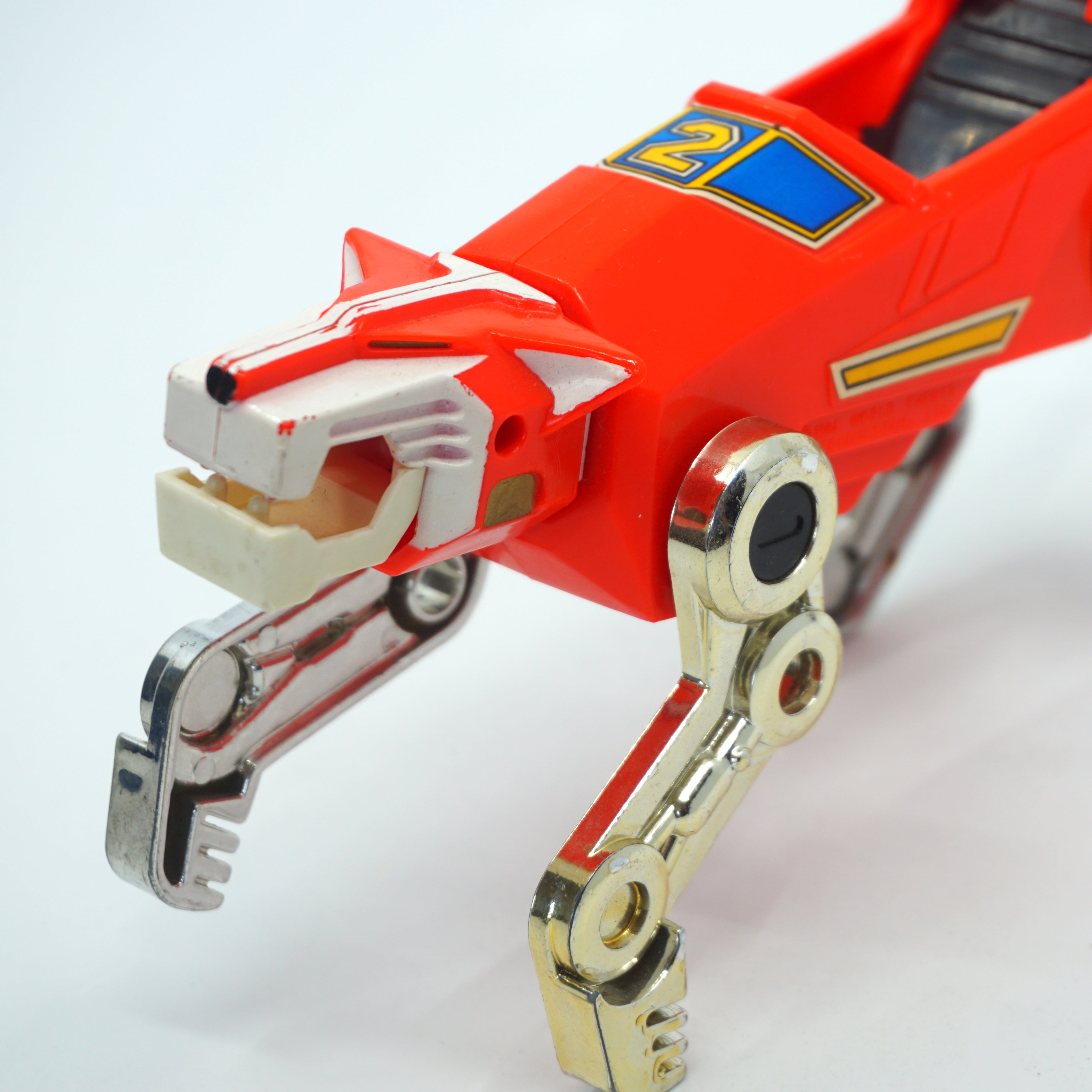 1984 Original "Voltron Lions Panosh Place" RED Lion, Vintage