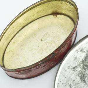 Vintage Brandle & Smith Co. Mellomints Candy Tin Litho Container. 4" Wide.
