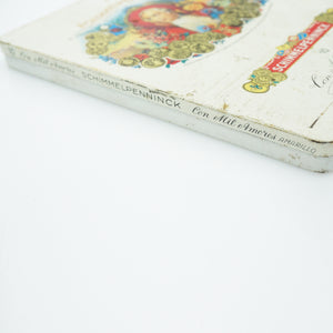 Vintage Tin Litho SCHIMMELPENNINCK Con Mil Amores Storage Container
