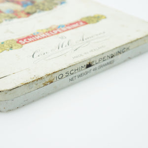 Vintage Tin Litho SCHIMMELPENNINCK Con Mil Amores Storage Container
