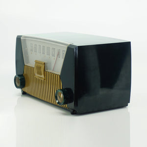 Mid-Century 1954 Motorola 62X Forest Green Radio. Made in USA.