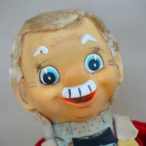 Mid-Century 1960s ROSKO Charley Weaver Bartender Toy. Made in Japan.