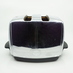 Art Deco 1950s Sunbeam Automatic Drop Radiant Control Toaster T-20A. Made in USA.