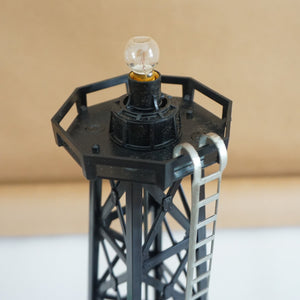 Mid-Century MARX TOYS Revolving Beacon Tower No. 0446 with Box. Made in New York, USA.