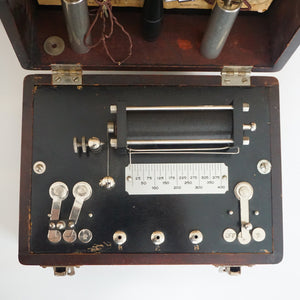 Antique Electric Shock Therapy Machine In Oak Pull Down Case Quack Medical