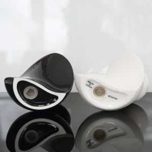 DISNEY Mickey Mouse Ears, Black and White, Ceramic Salt & Pepper Shakers